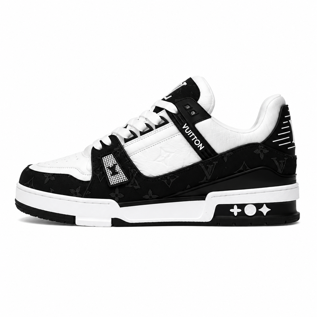 LV Trainer Sneakerr white&black