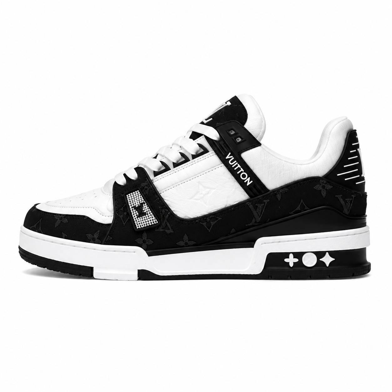 LV Trainer Sneakerr white&black