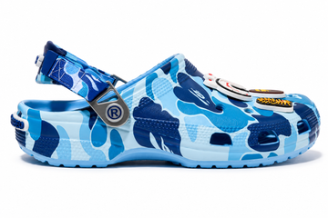 BAPE (Bathing Ape) x CROCS - Blue Camo