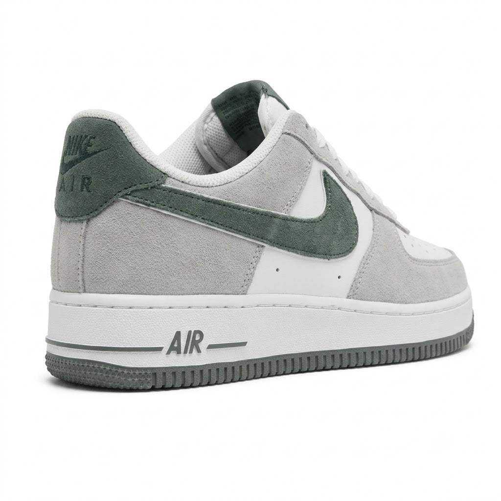 NIKE AIR FORCE-1-grey suede G