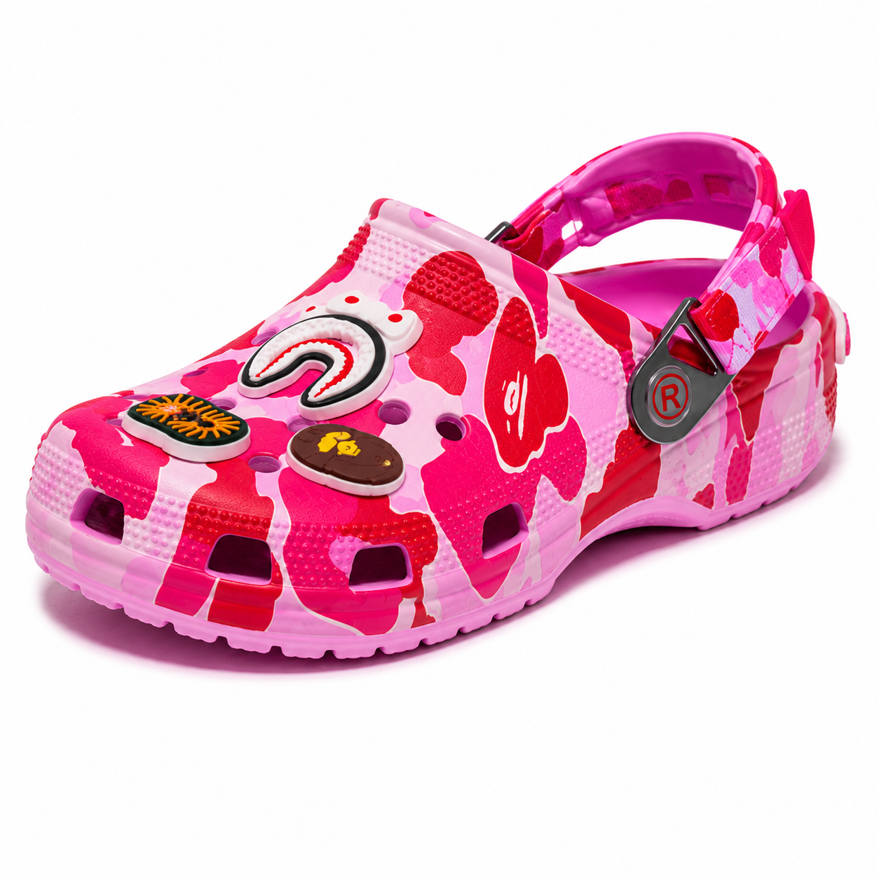 BAPE (Bathing Ape) x CROCS - Pink Camo