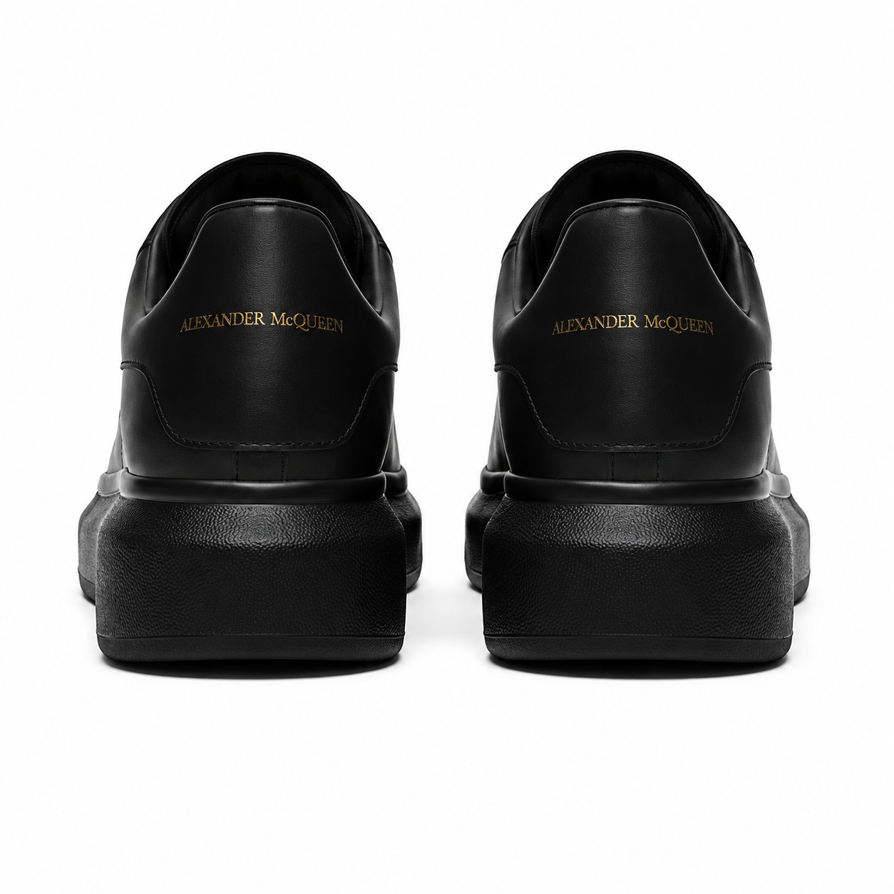 ALEXANDER MCQUEEN Sneakers Leather Black