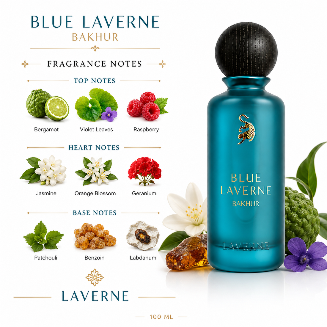 Blue laverne bakhur 150ml