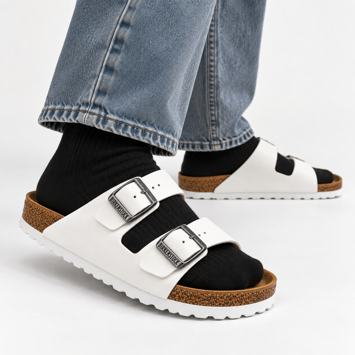 Birkenstock Slippers White