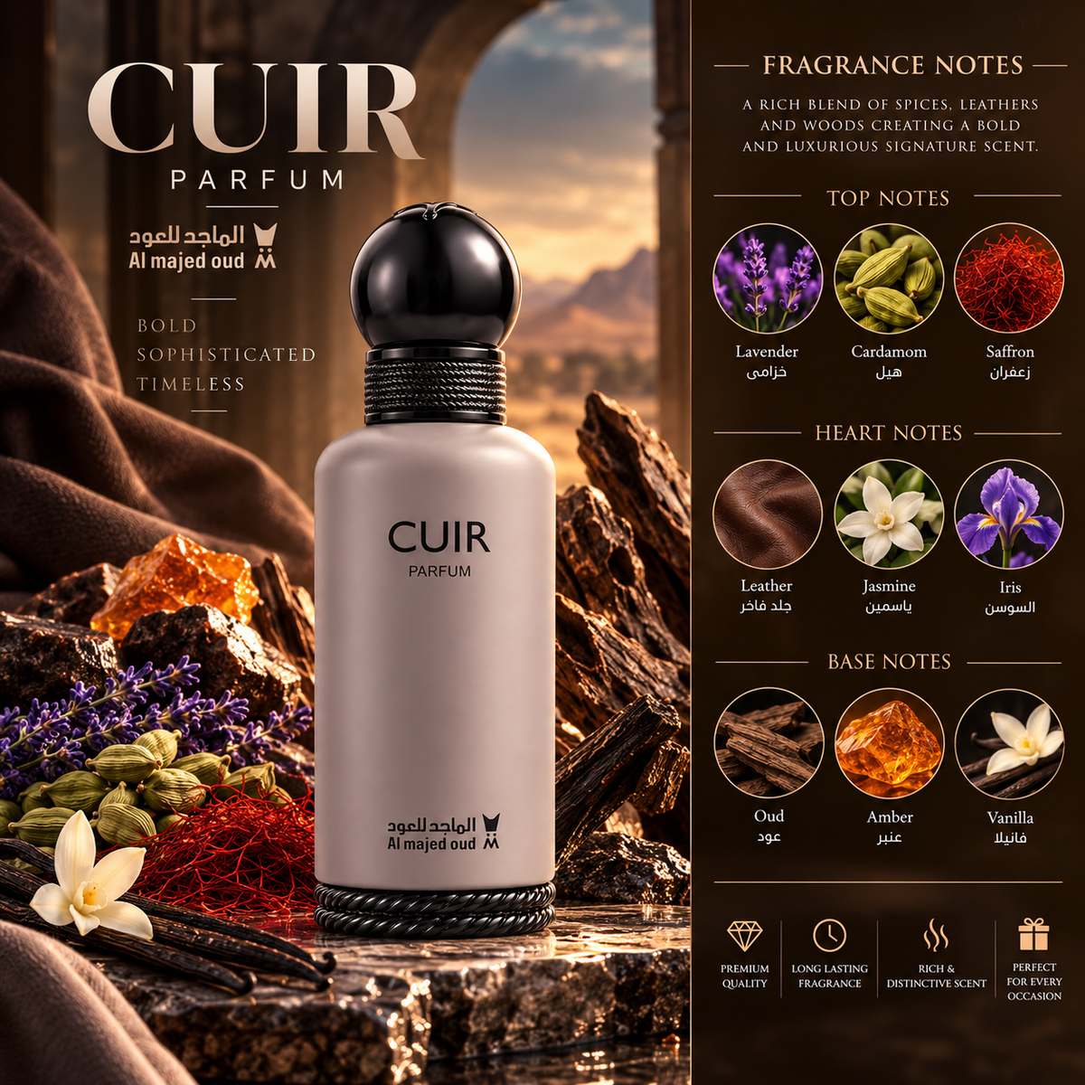 Cuir – Al Majed Oud