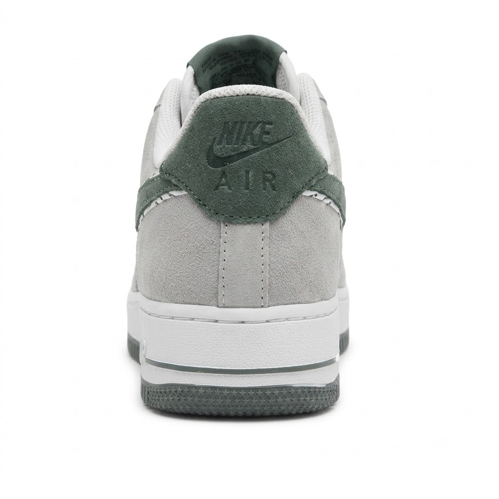NIKE AIR FORCE-1-grey suede G