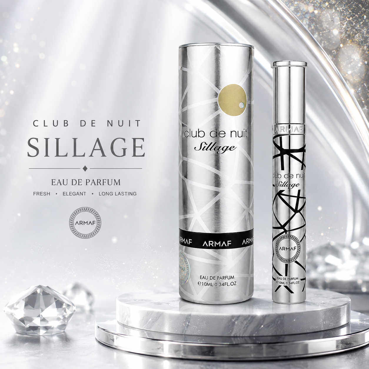 Unisex Club De Nuit Sillage EDP perfume-10ml