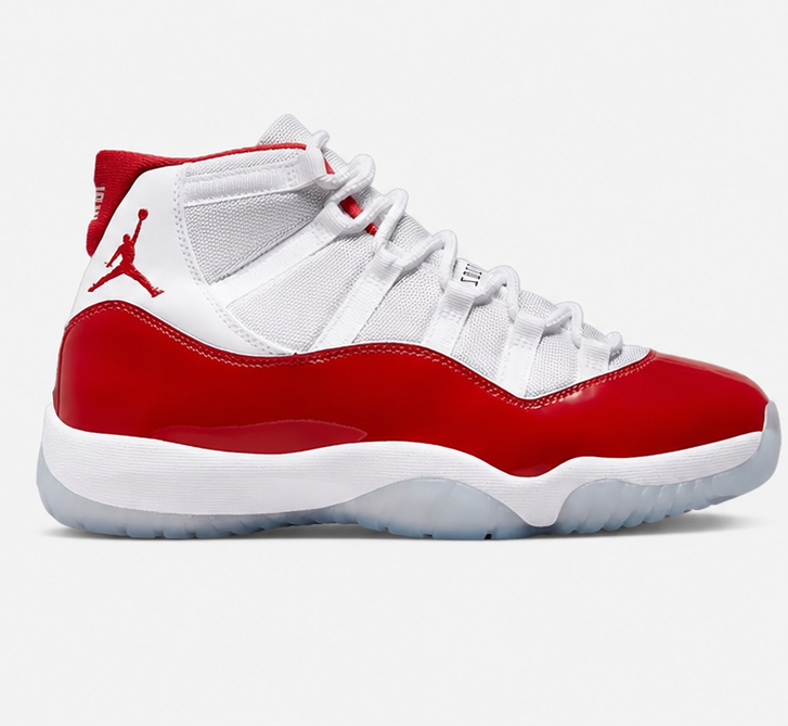 jordan 11 red Cherry White