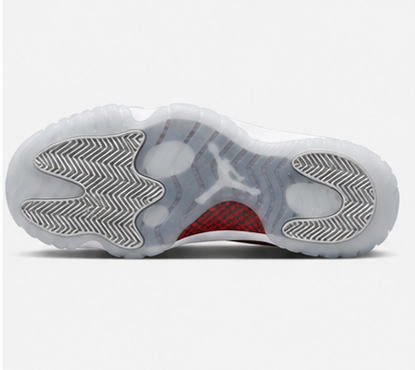 jordan 11 red Cherry White
