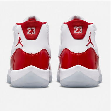 jordan 11 red Cherry White