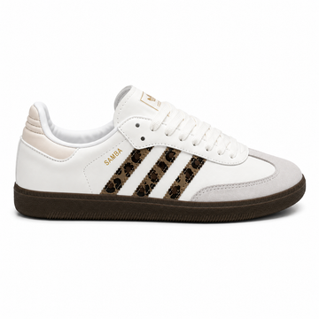 Adidas Samba OG GS "LEOPARD CREAM WHITE"