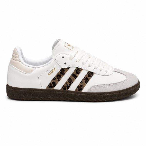 Adidas Samba OG GS "LEOPARD CREAM WHITE"