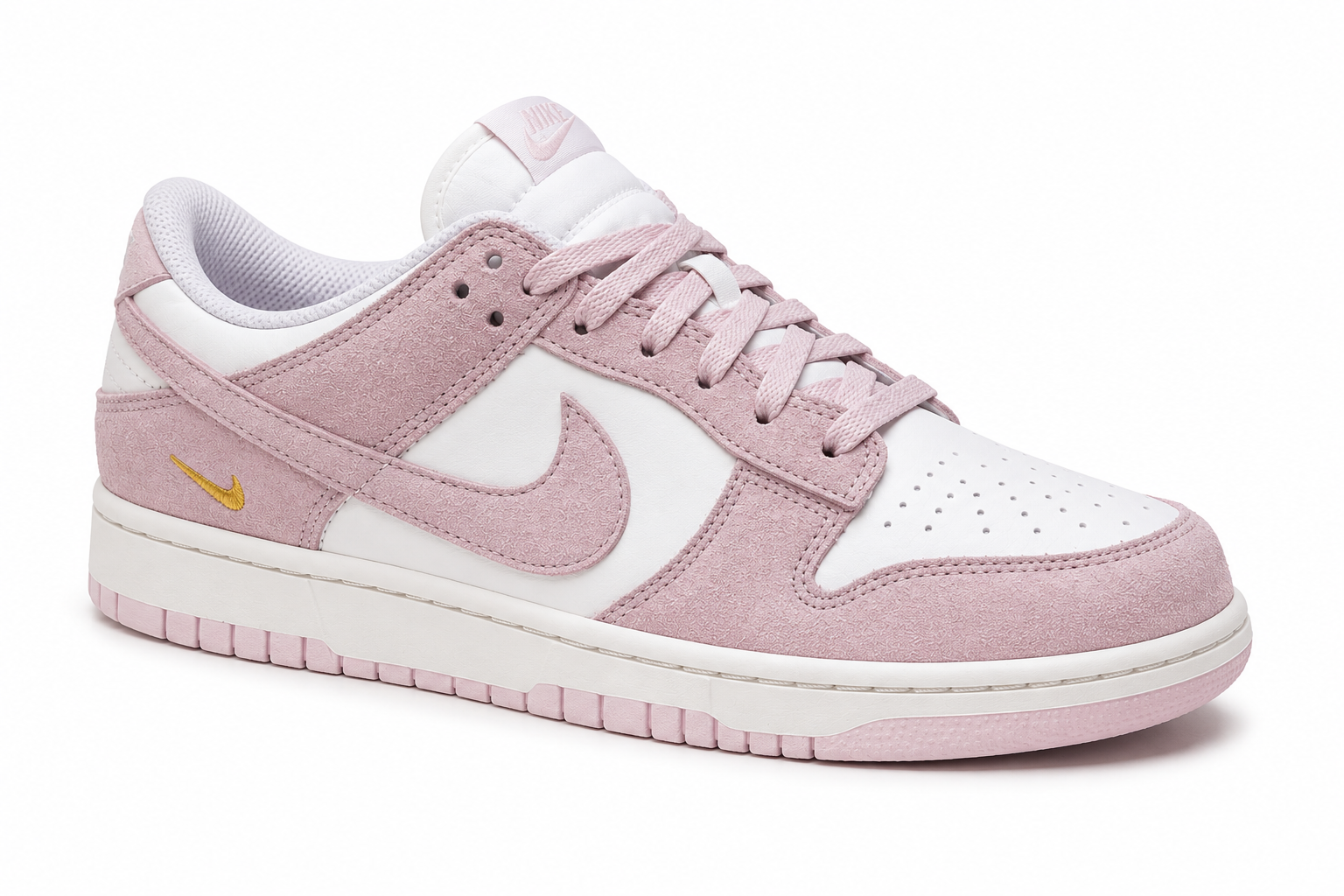 Nike Dunk Low Pink Suede