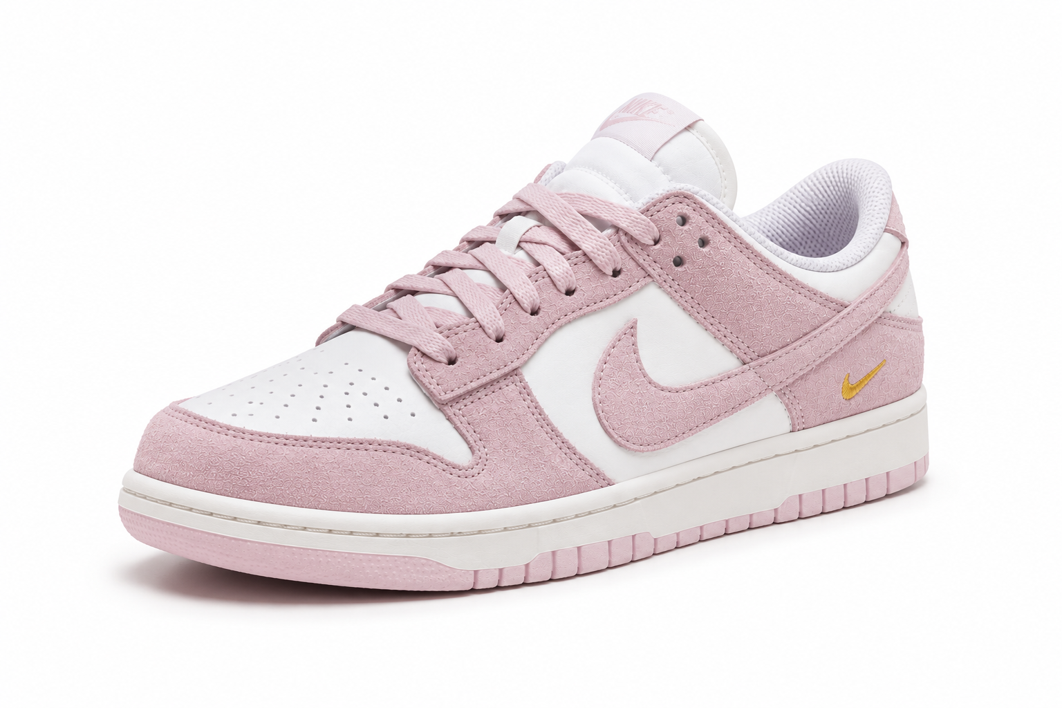 Nike Dunk Low Pink Suede
