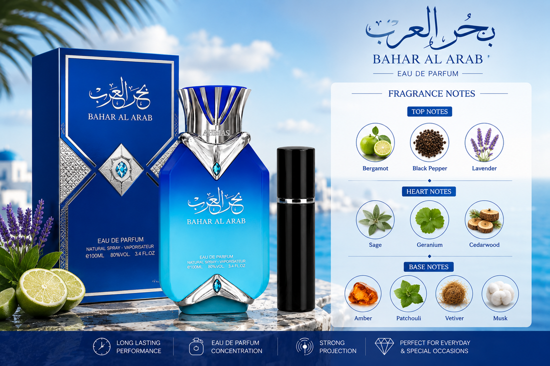 Bahar Al Arab - mini refillable atomizer bottle 5ml