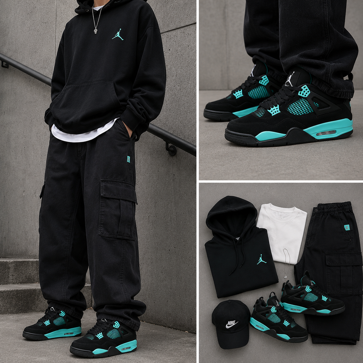 Nike Jordan 4 tiffany