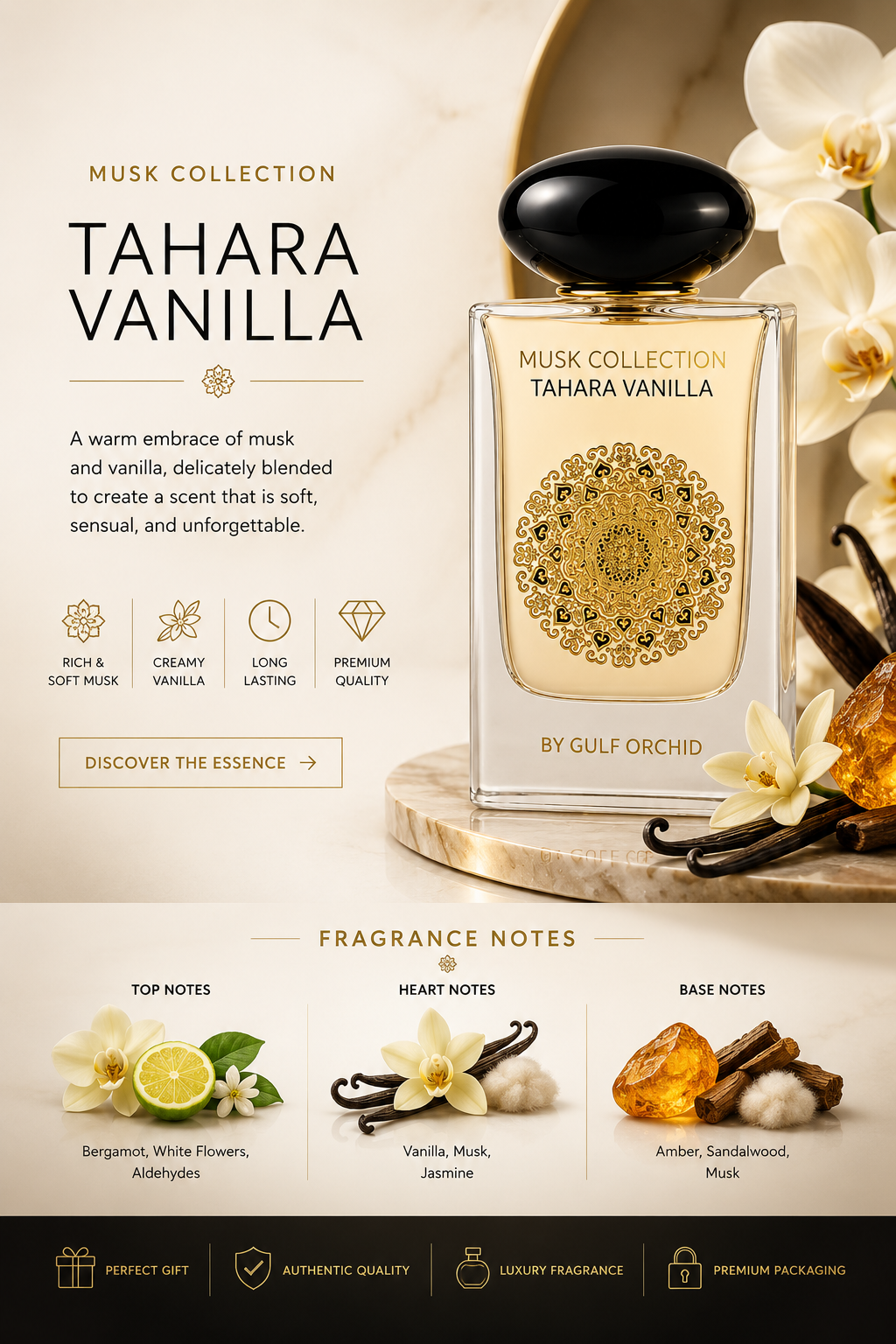 Musk al Tahara Vanilla Gulf Orchid
