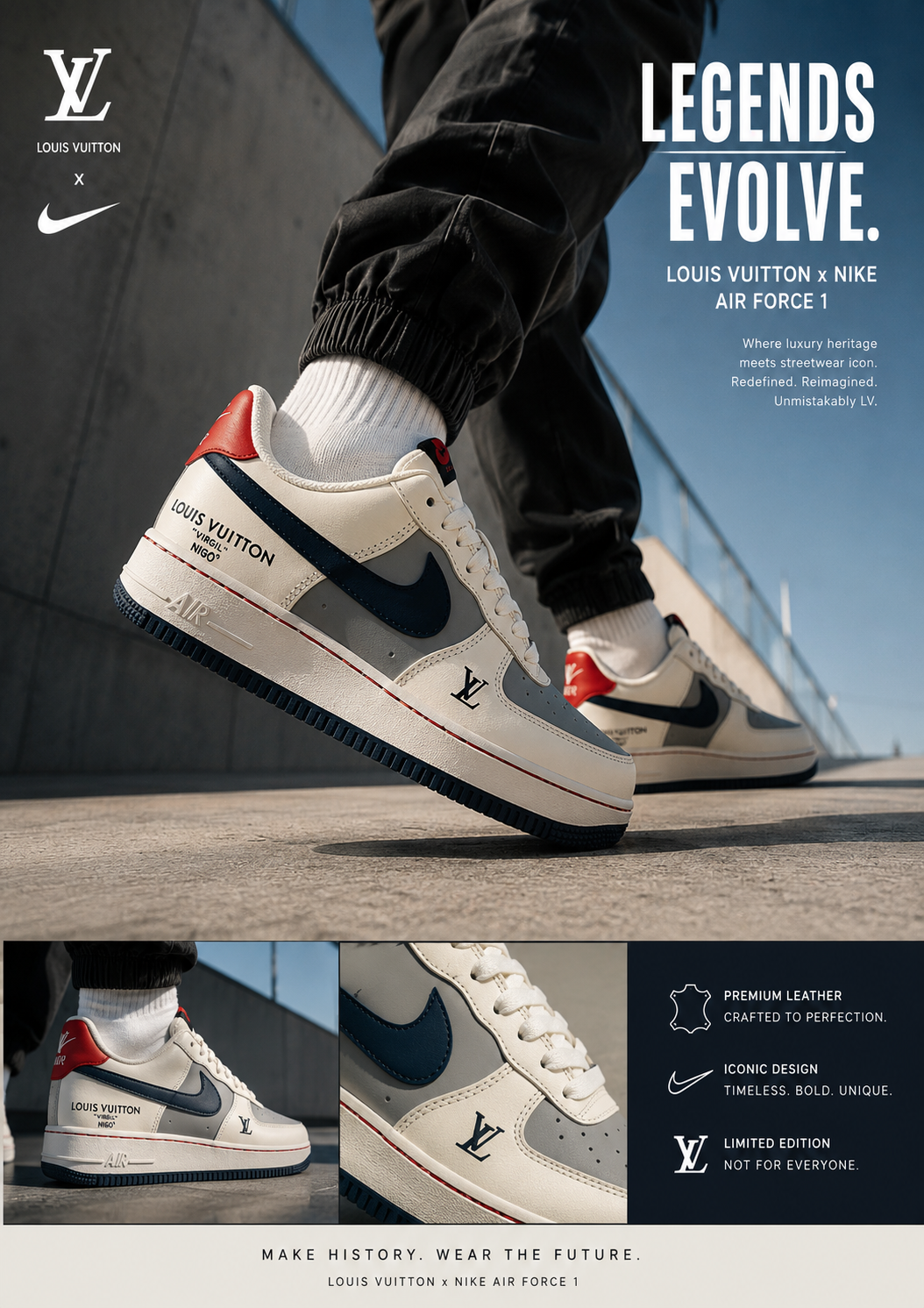 Nike air force 1 LV edition