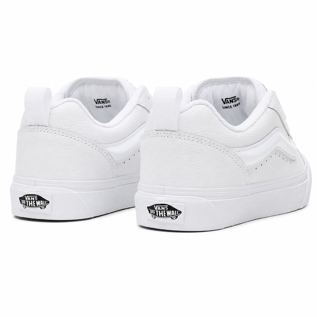 Vans Knu Skool Leather True White