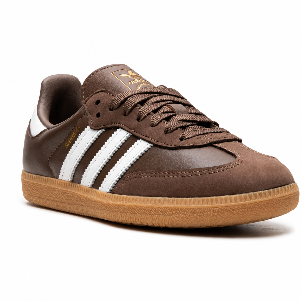 Adidas Samba Brown & White
