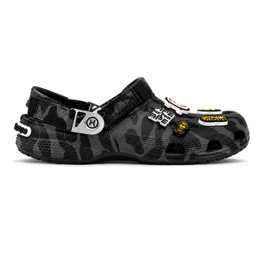 BAPE (Bathing Ape) x CROCS - Black Camo