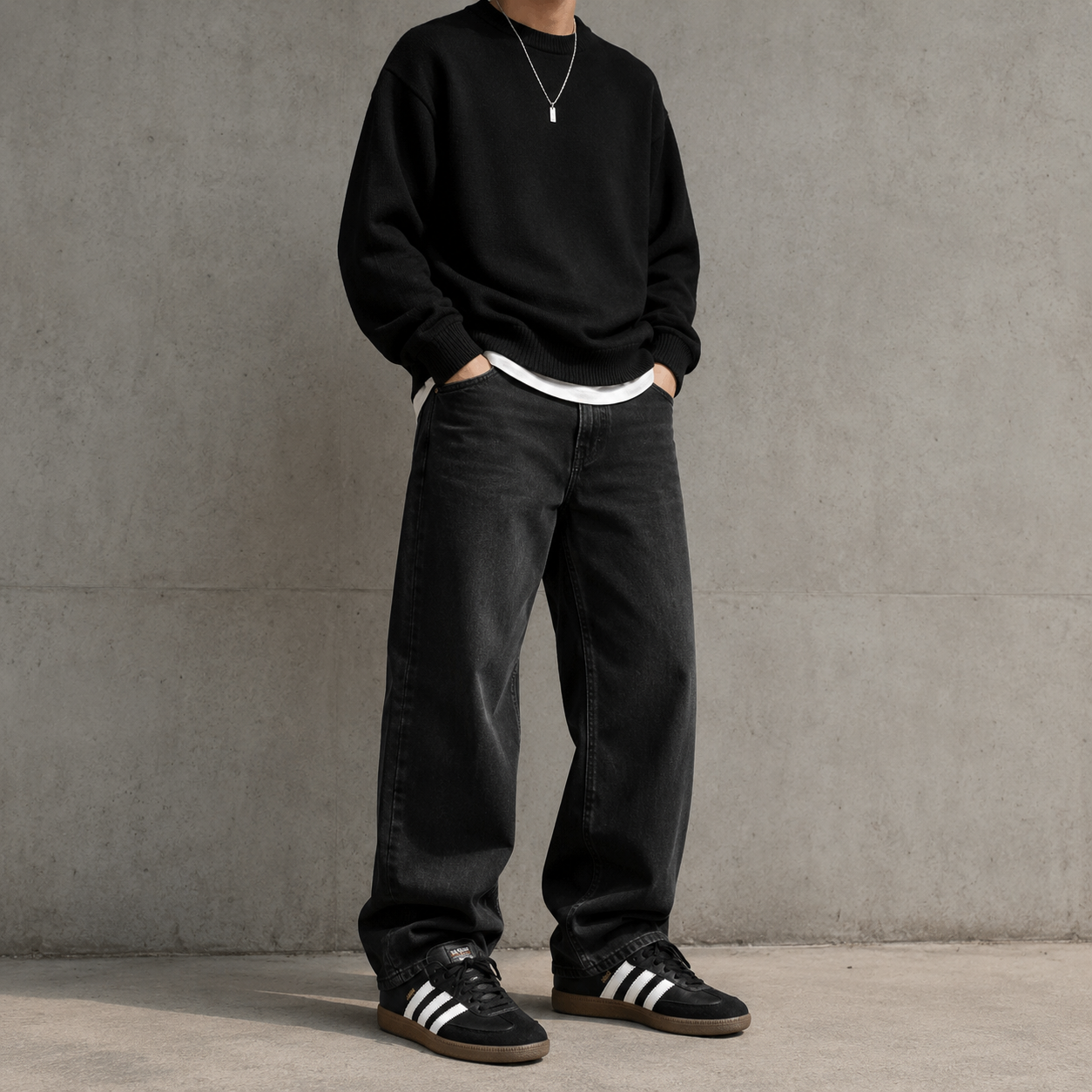 Adidas samba black