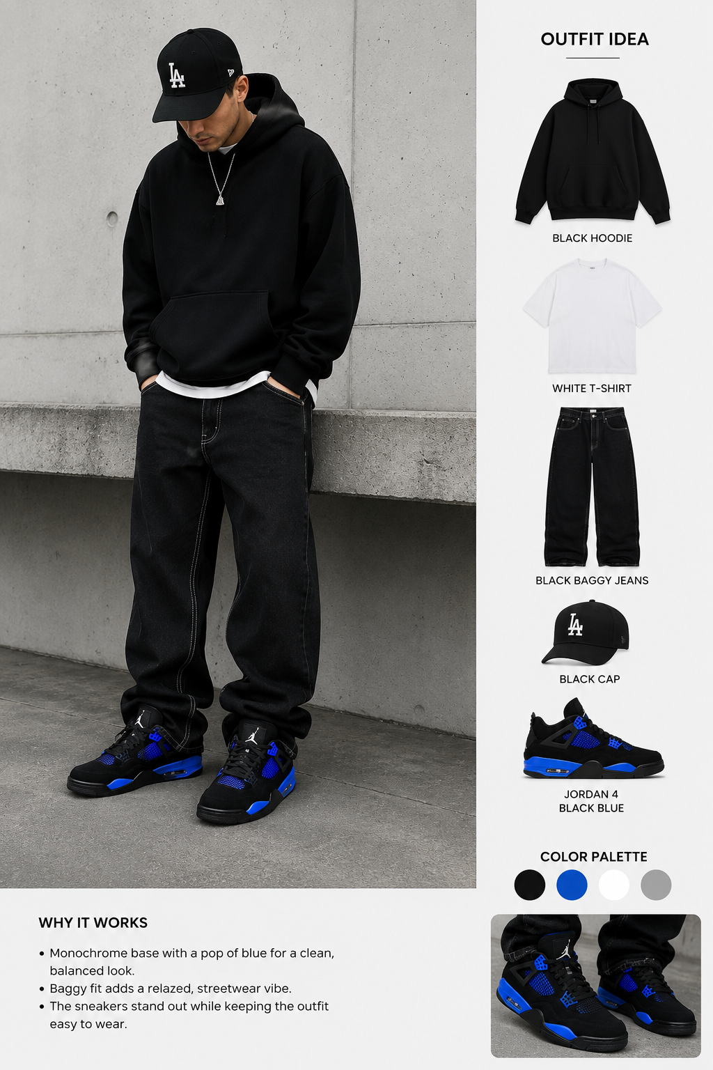 Nike Jordan 4 blue thunder