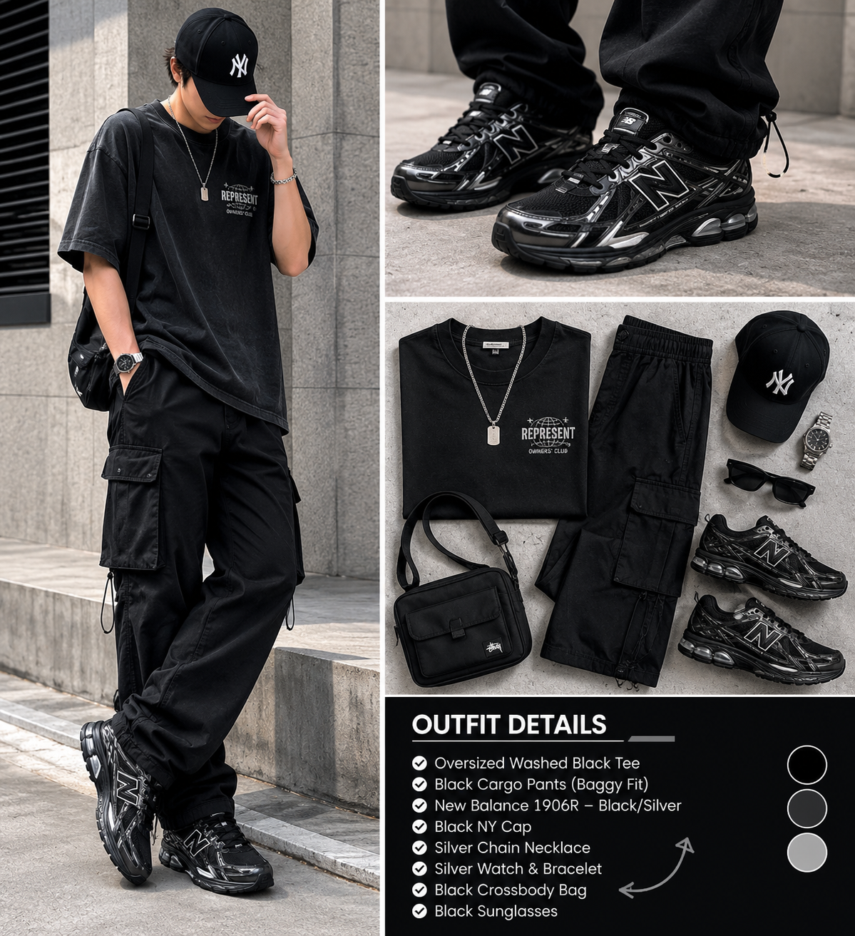 New Balance -1906 "Explosion black
