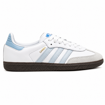 Adidas samba white & blue