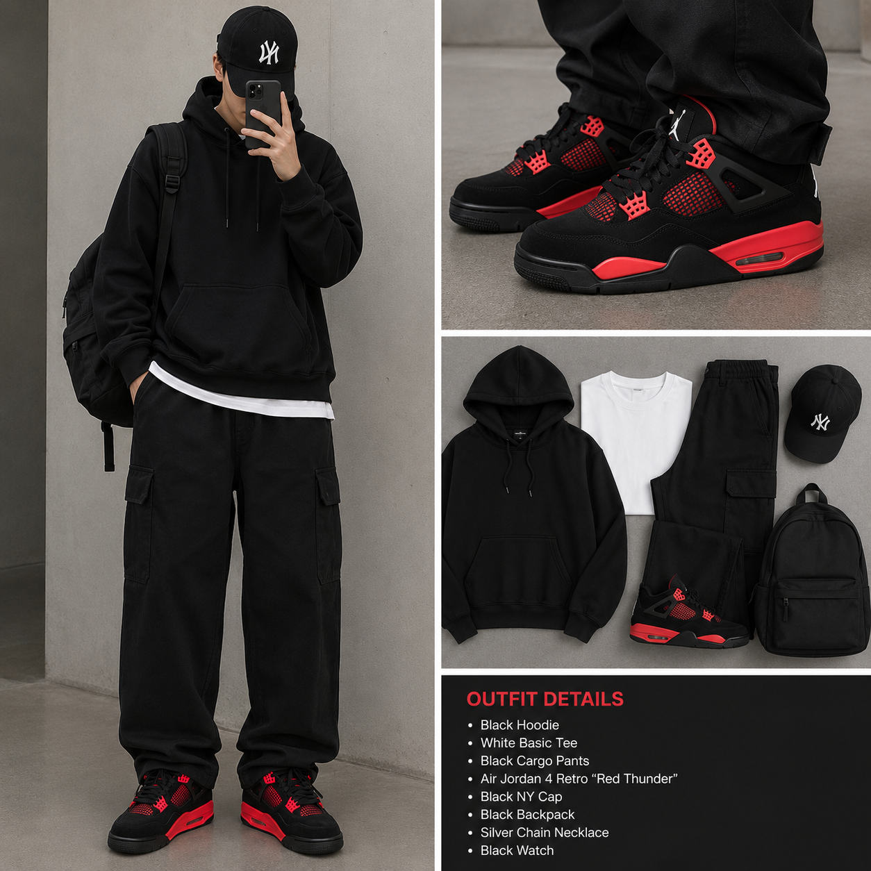 Nike Jordan 4 “Red Thunder”