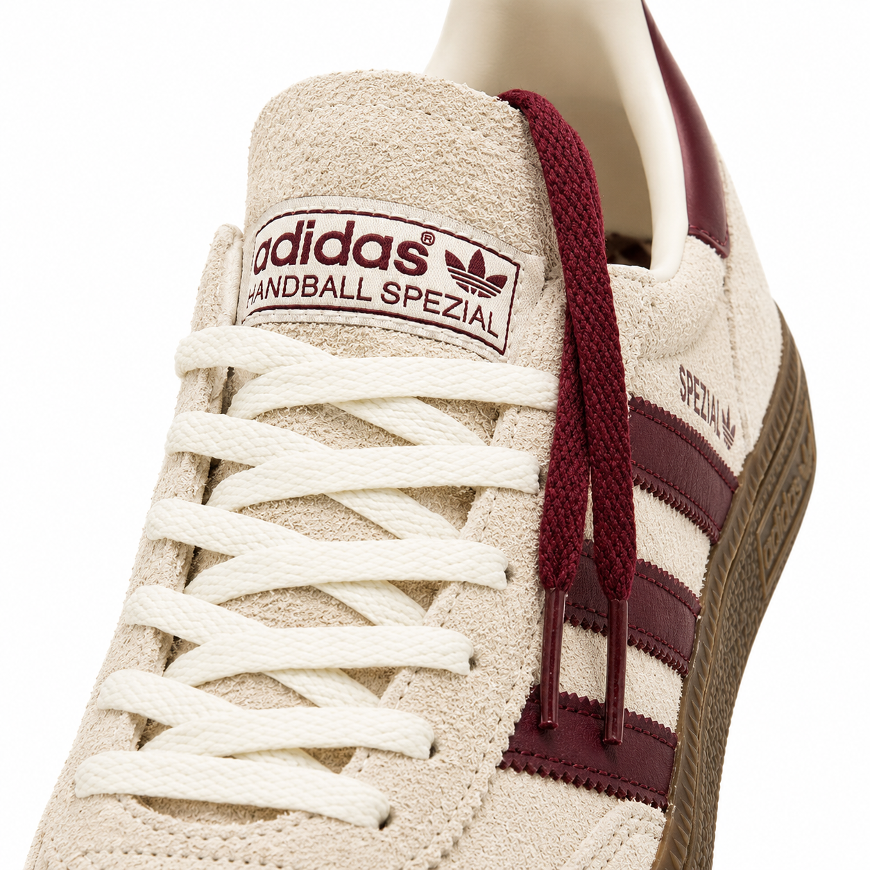 Spezial Handball  "Off White/Collegiate Burgundy" sneakers