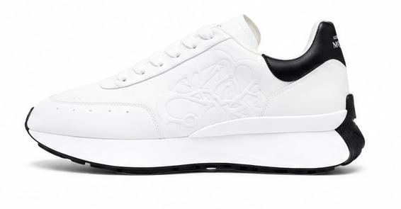 Alexander McQueen Sprint Runner leather 