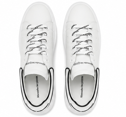 Alexander McQueen trim white