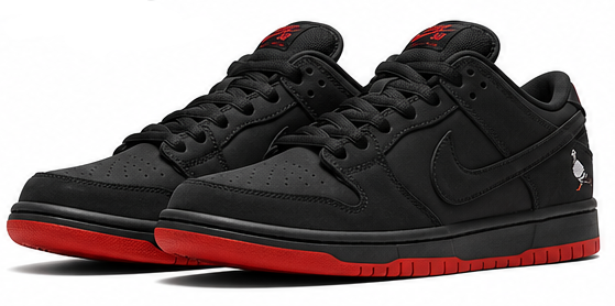 Nike SB Dunk black-pigeon