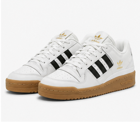 adidas Forum 84 CL White gold Gum
