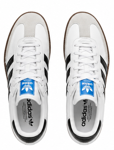 Adidas samba black & white