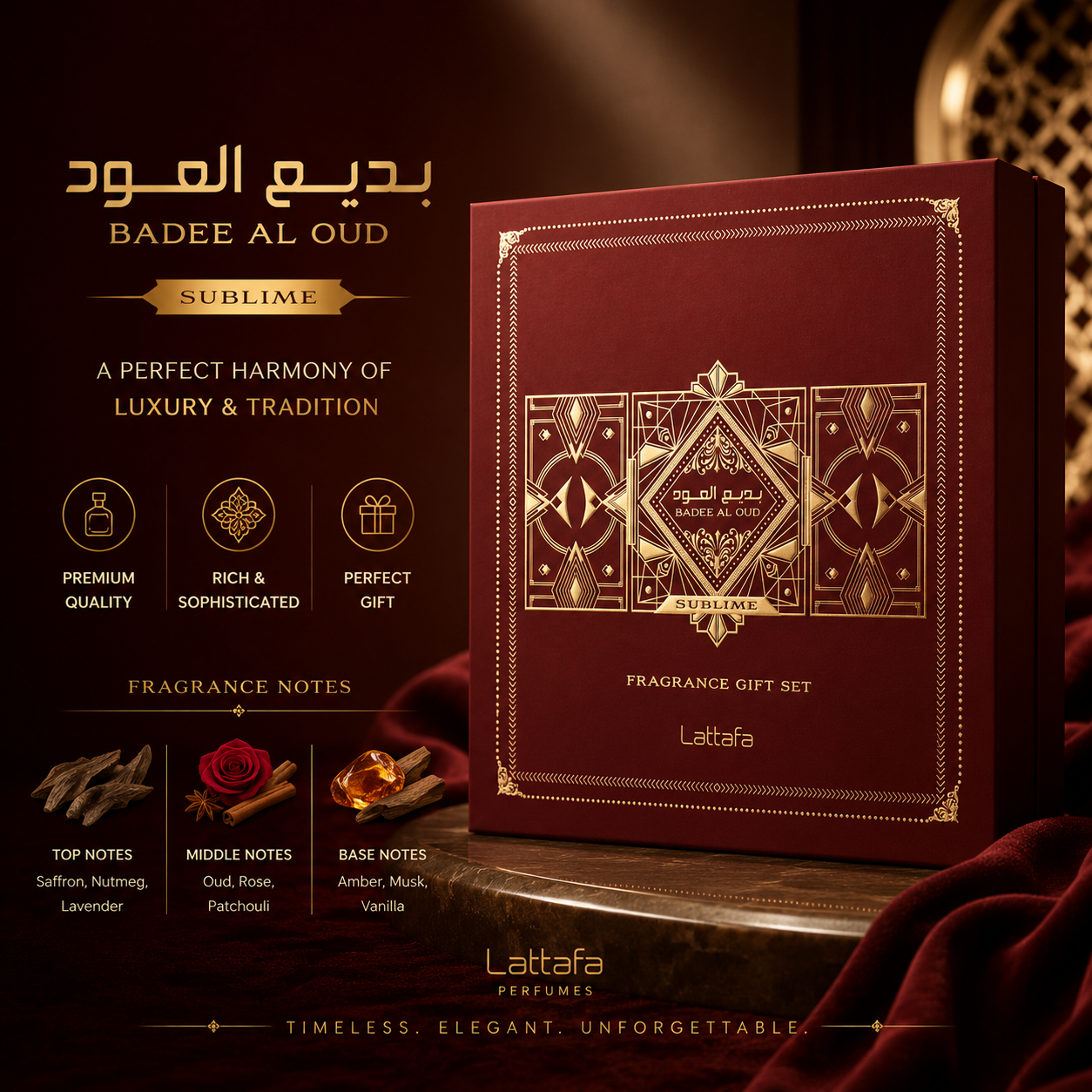 Bade"e AL oud set