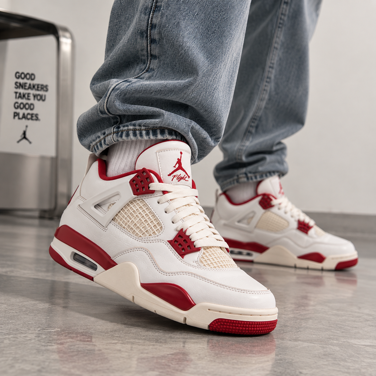 Air Jordan 4 Retro Pale Ivory