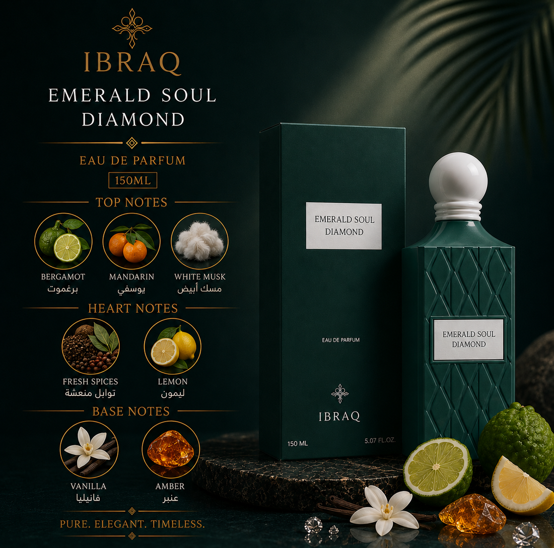IBRAQ EMERALD SOUL DIAMOND 150ML