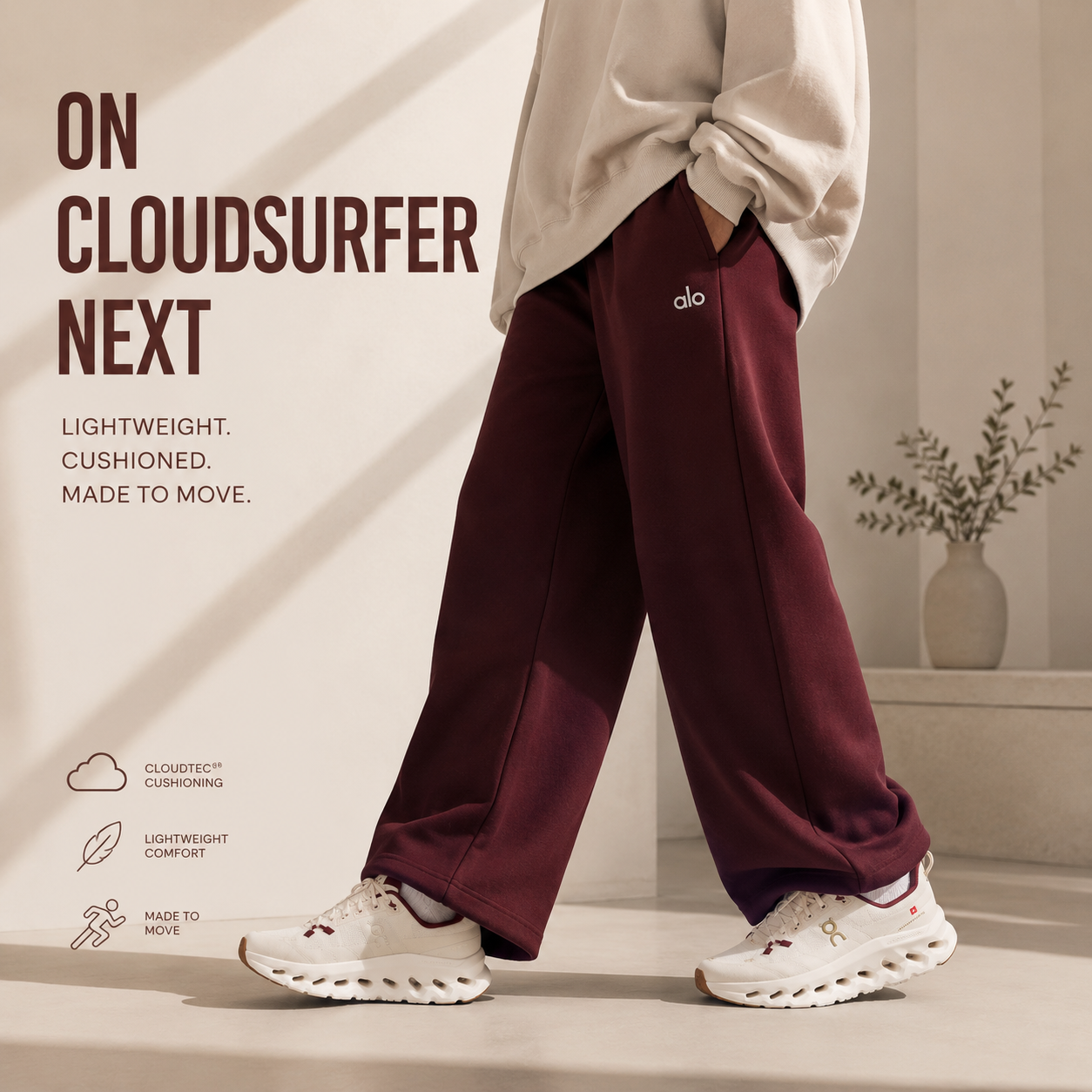 On cloud Ivory pearl