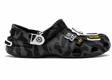 BAPE (Bathing Ape) x CROCS - Black Camo