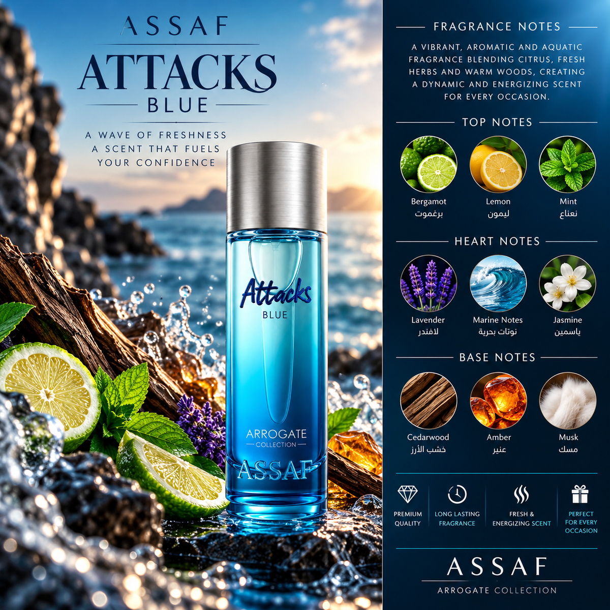Attacks blue - Assaf
