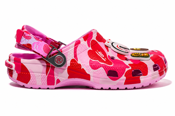 BAPE (Bathing Ape) x CROCS - Pink Camo
