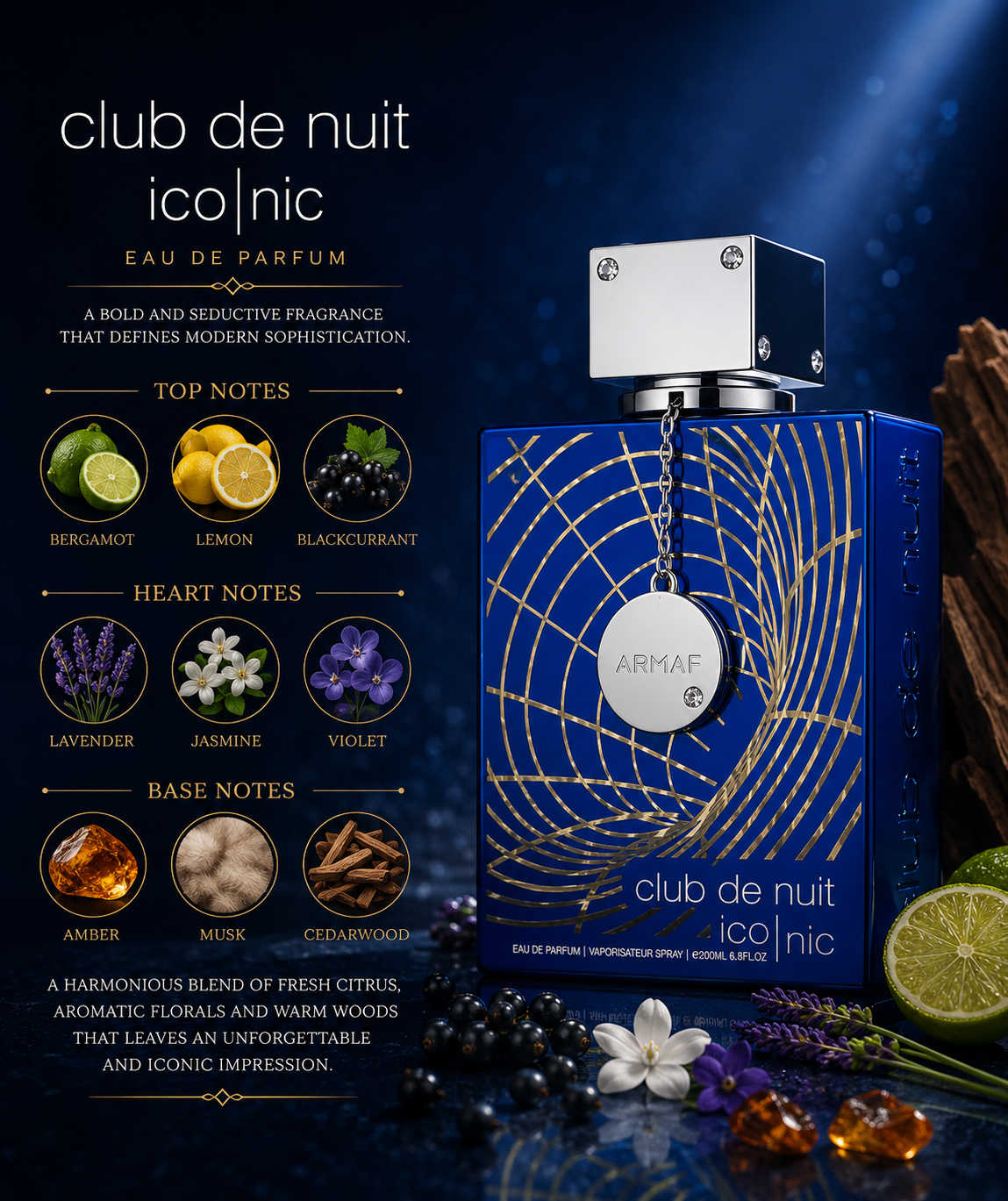 club de nuit iconic 100ml - armaf
