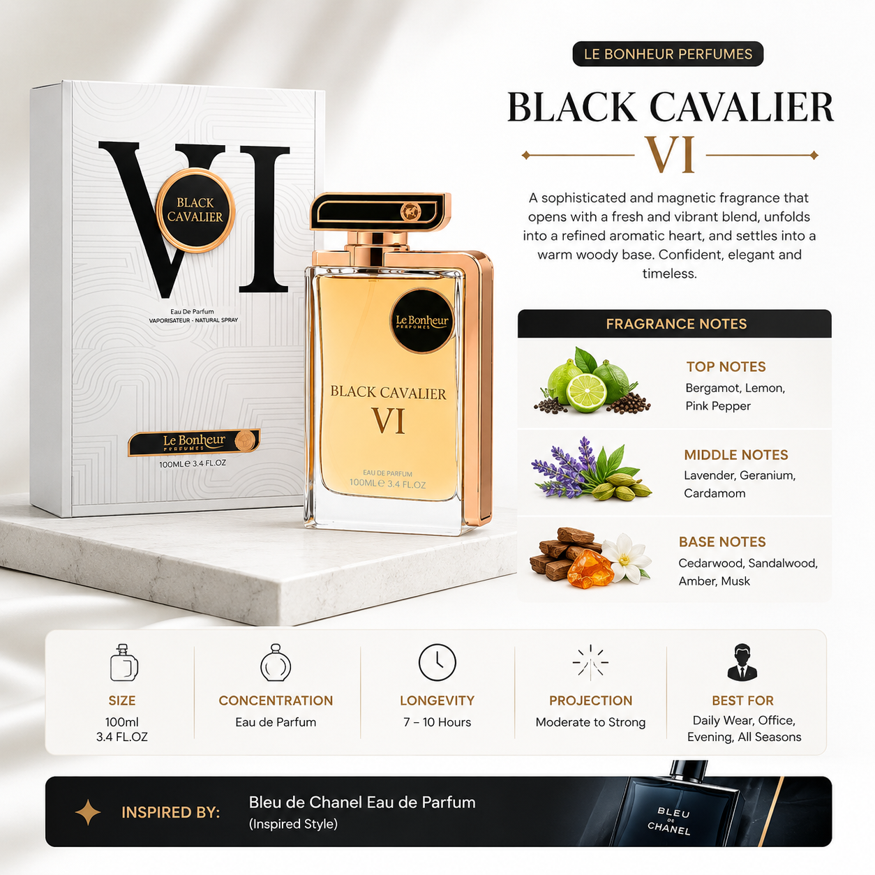 Black Cavalier XI  Le Bonheur