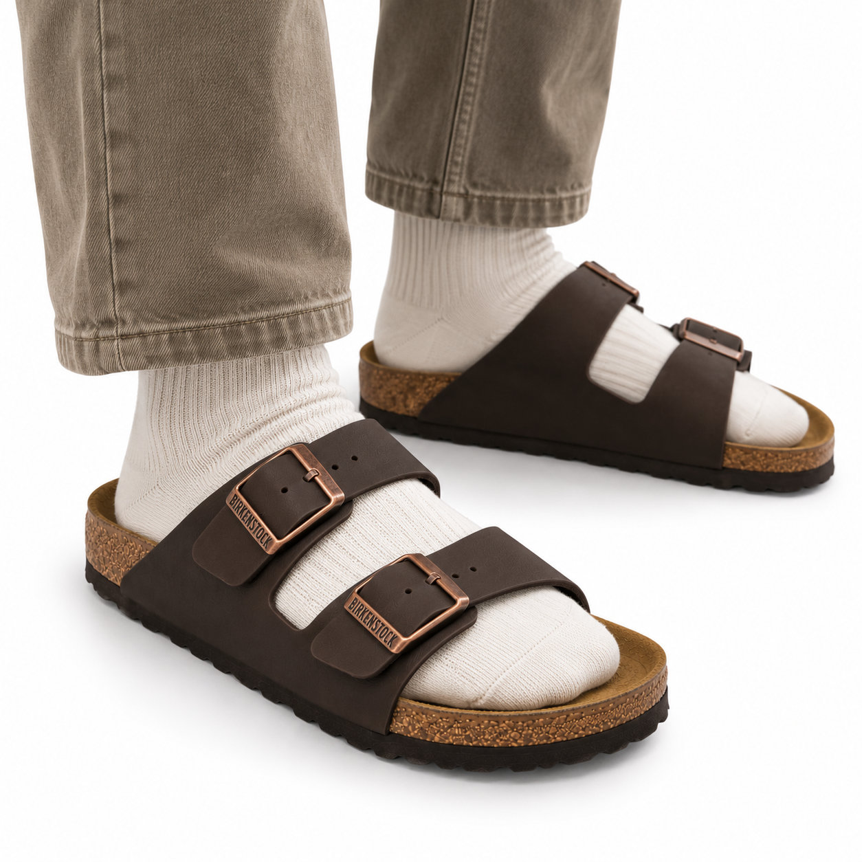 Birkenstock Slippers Dark Brown
