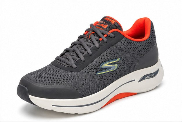 Skechers Arch Fit Grey / Orange