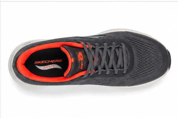 Skechers Arch Fit Grey / Orange