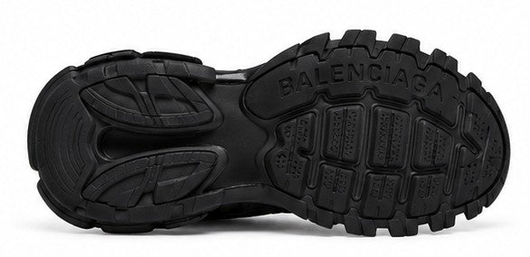Balenciaga track triple black