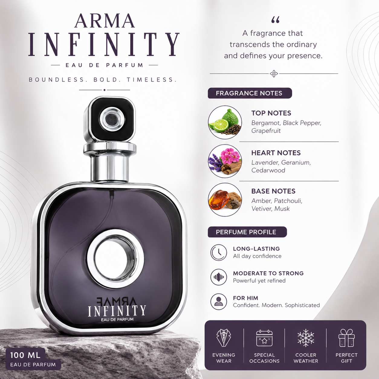 Infinity silver